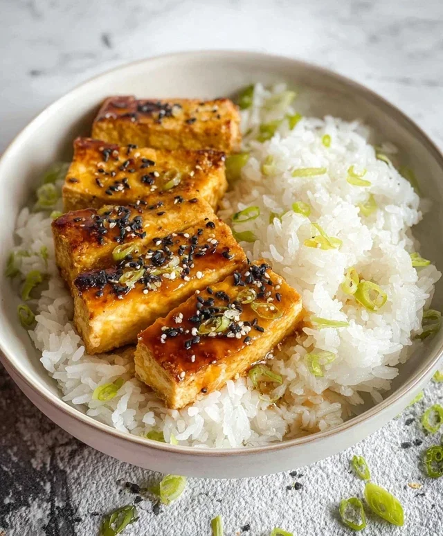 Honey Garlic Tofu