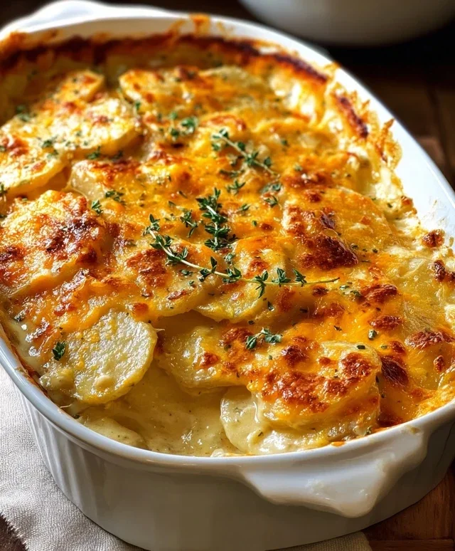 Cheesy Scalloped Potatoes