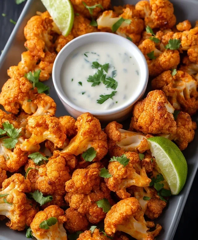 Air Fryer Buffalo Cauliflower Recipe