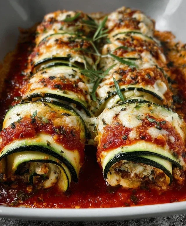 Vegan Zucchini Rollatini