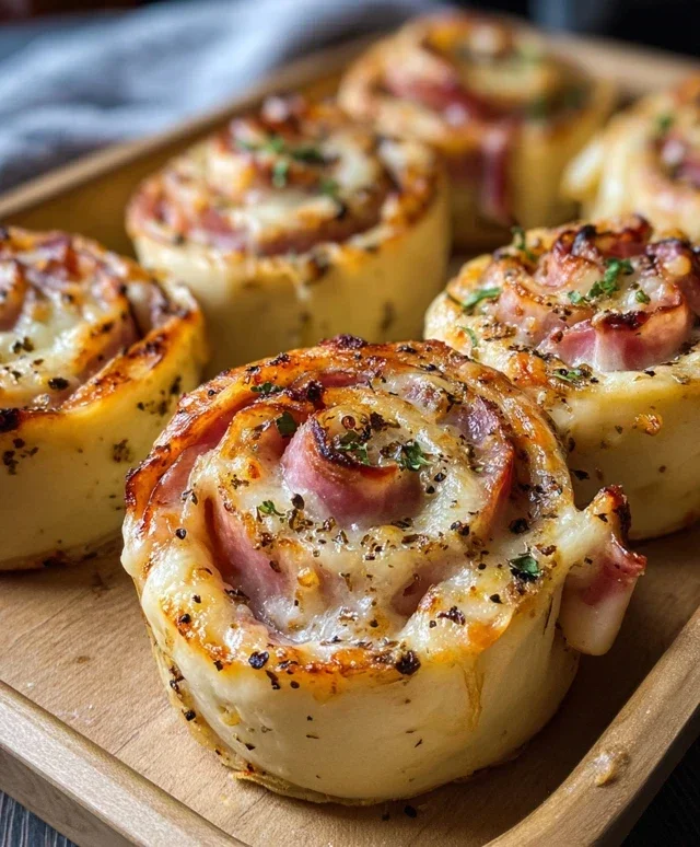 Beef Beef Ham and Cheese Pinwheels