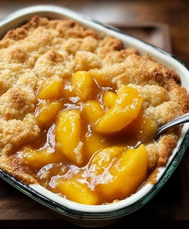 Southern Peach Cobbler