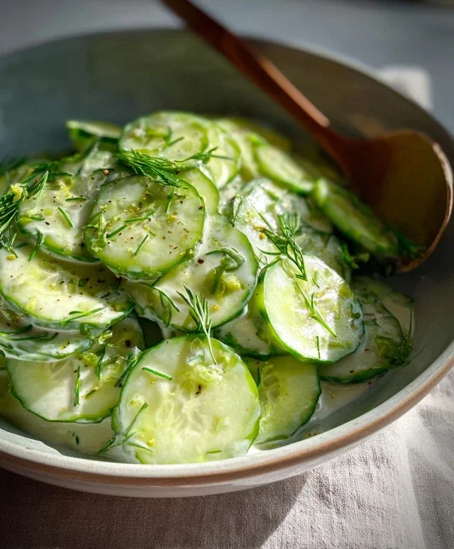 Polish Cucumber Salad