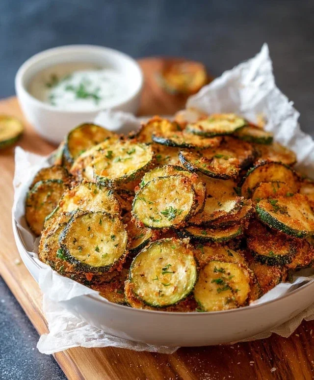 Crispy Zucchini Chips