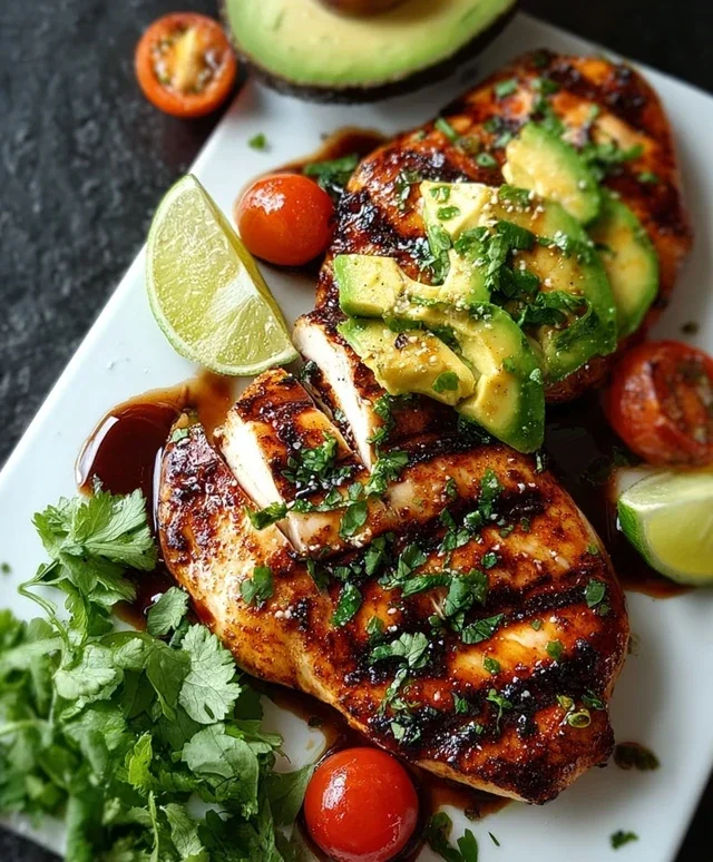 Grilled California Avocado Chicken Recipe