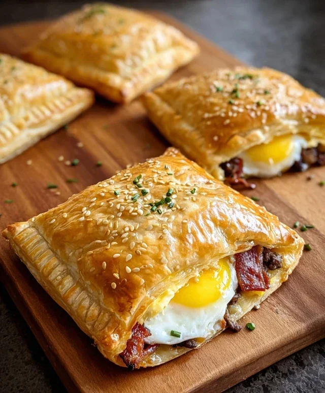 Breakfast Pockets Beef Beef Bacon Egg