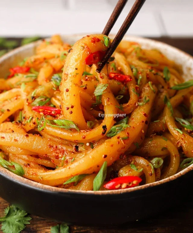 Spicy Potato Noodles