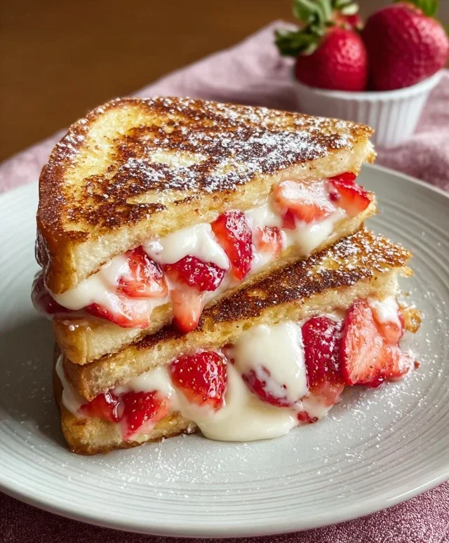 Strawberry Cheesecake French Toast