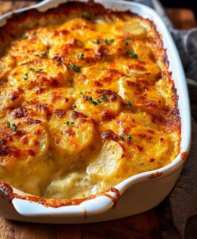 Cheesy Scalloped Potatoes