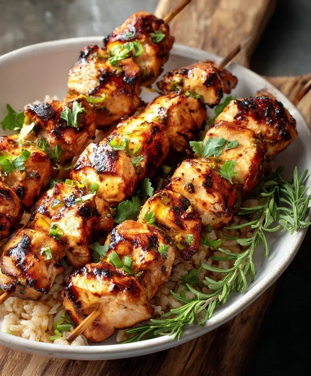 14 Chicken Skewer Recipes for Easy Dinners!