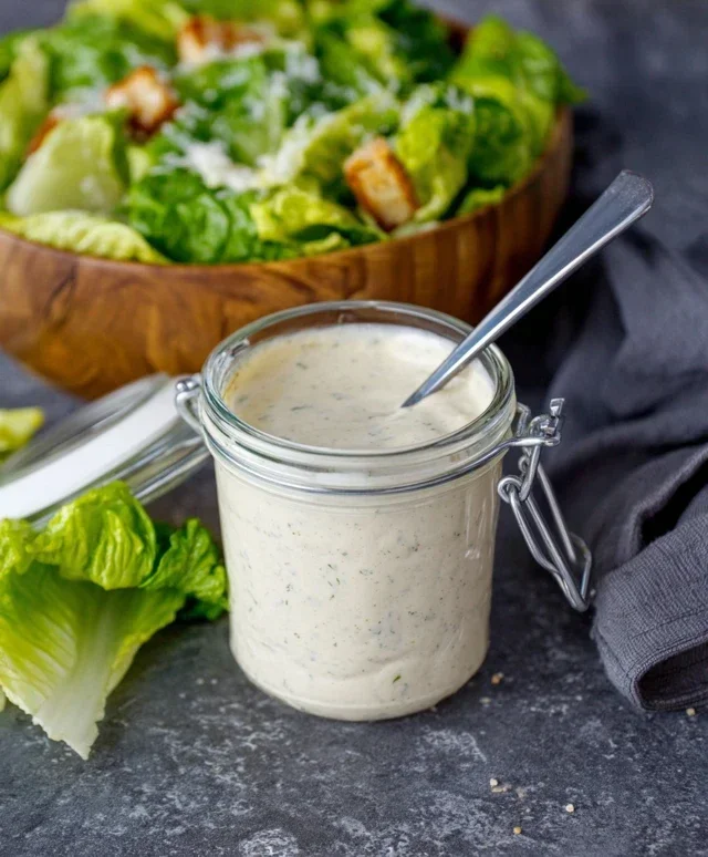 Homemade Caesar Salad Dressing