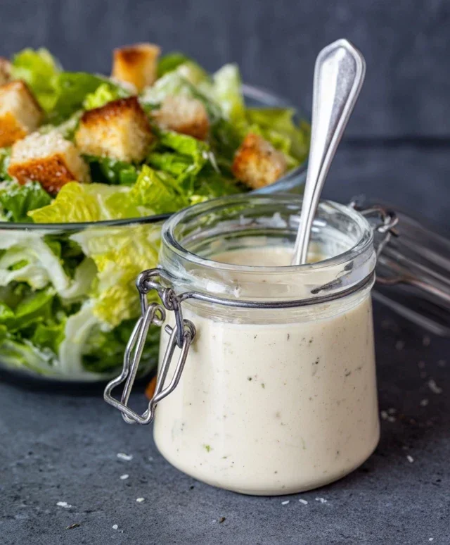 Homemade Caesar Salad Dressing