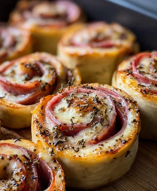 Beef Beef Ham and Cheese Pinwheels