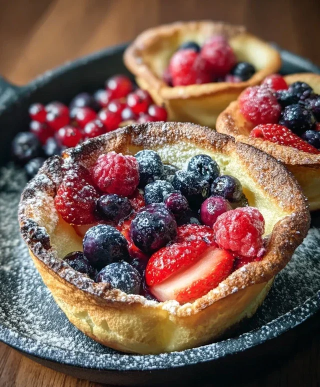 Mini Berry Dutch Babies