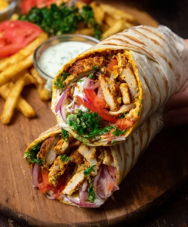 Chicken Shawarma Wrap