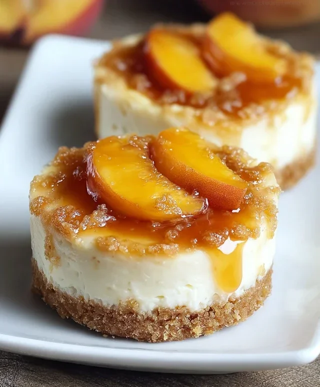 Peach Cobbler Cheesecake Recipe
