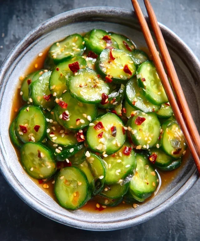 Spicy Asian Cucumber Salad