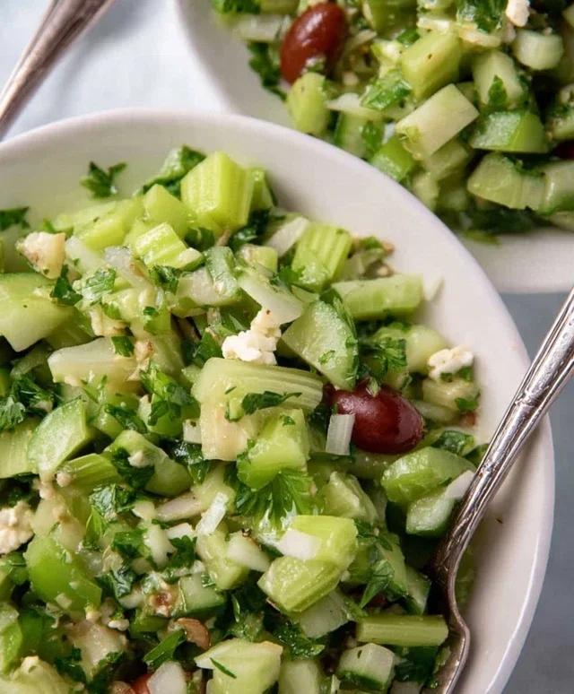 Mediterranean Celery Salad
