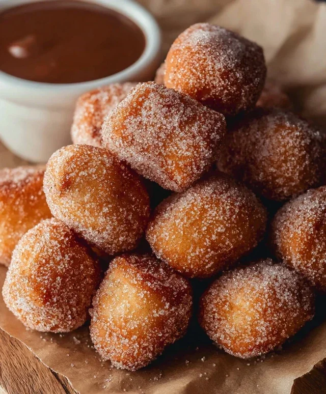 Sweet Air Fryer Churro Bites Recipe