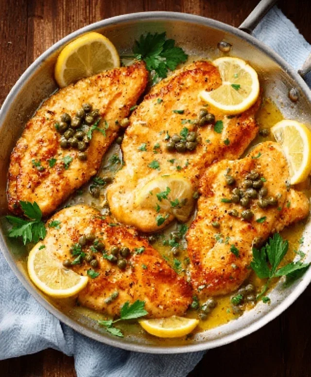 Lemon Chicken Piccata