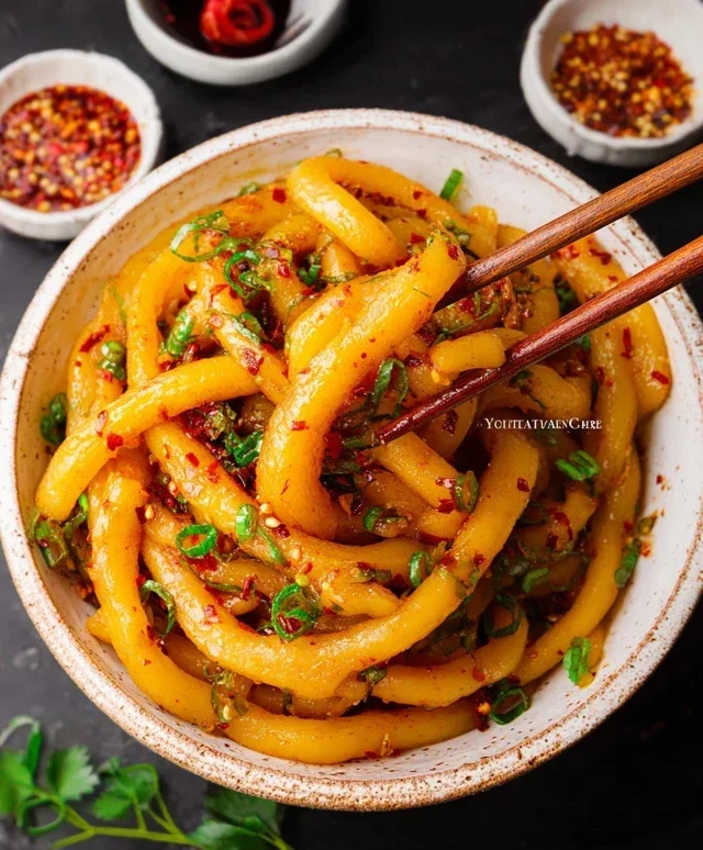 Spicy Potato Noodles