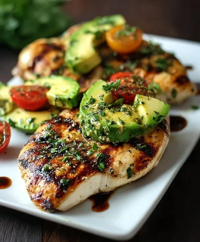 Grilled California Avocado Chicken Recipe
