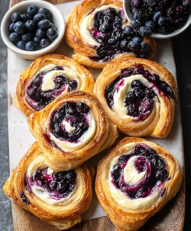 Blueberry Cheese Danish