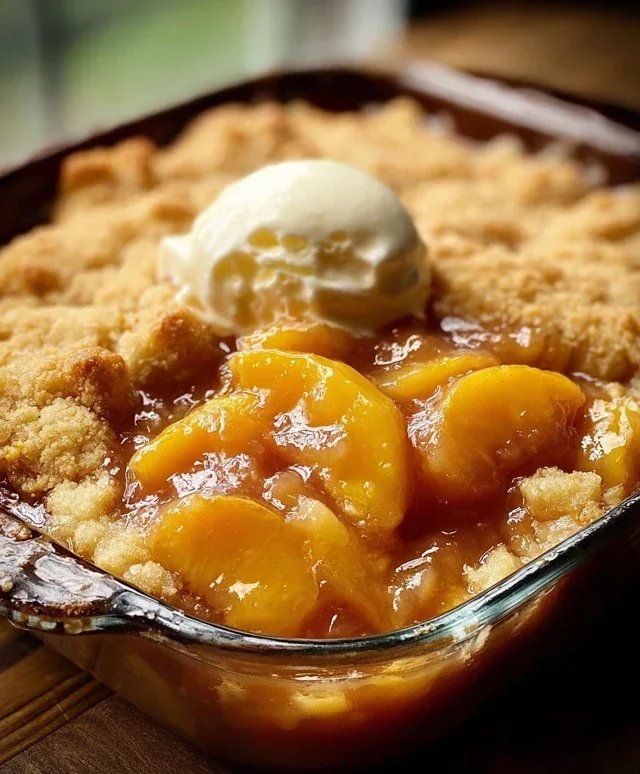 Southern Peach Cobbler