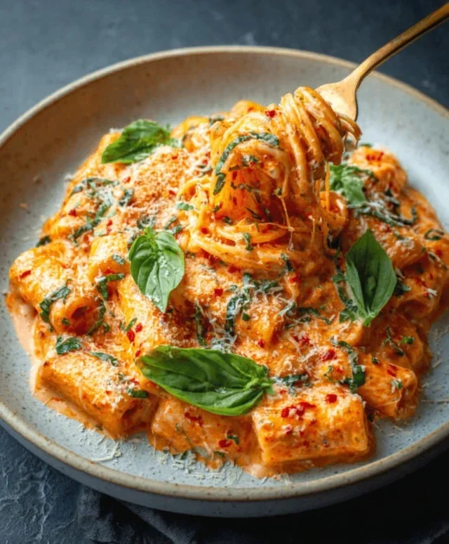 Creamy Tomato Garlic Pasta