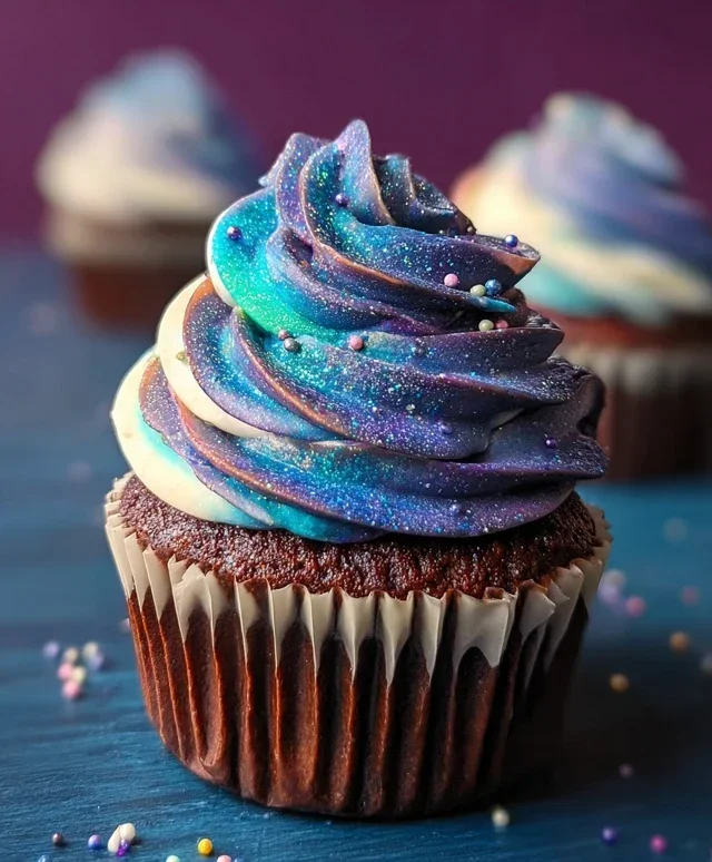 Galaxy Cupcakes