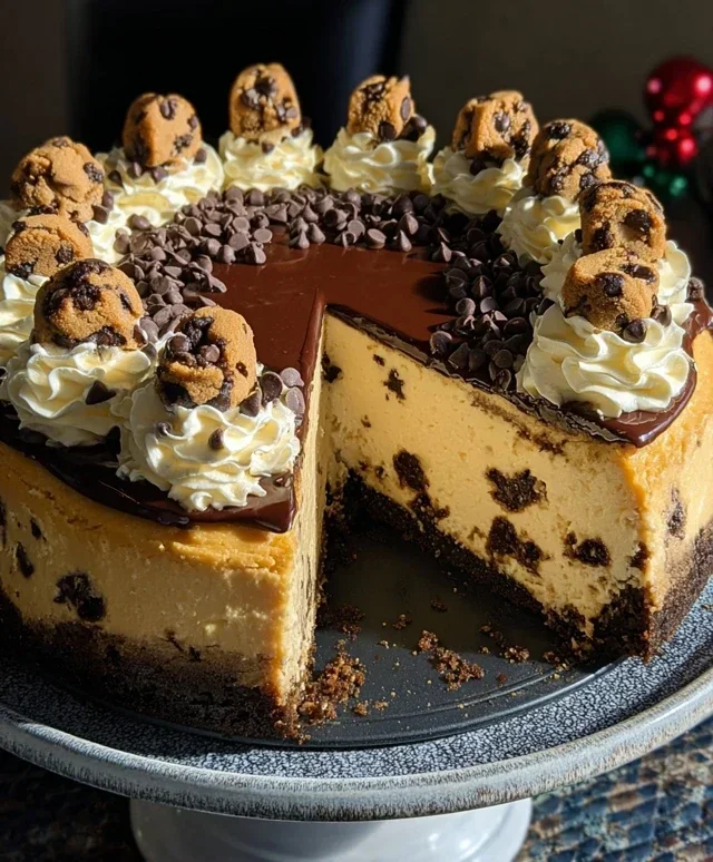Chocolate Chip Cookie Cheesecake
