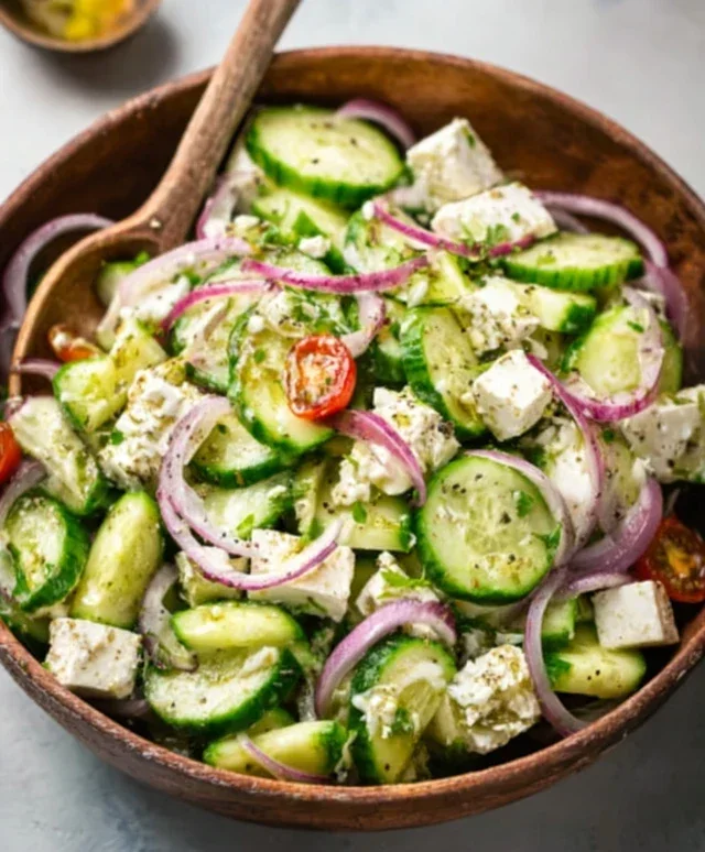 Cucumber Feta Salad Recipe