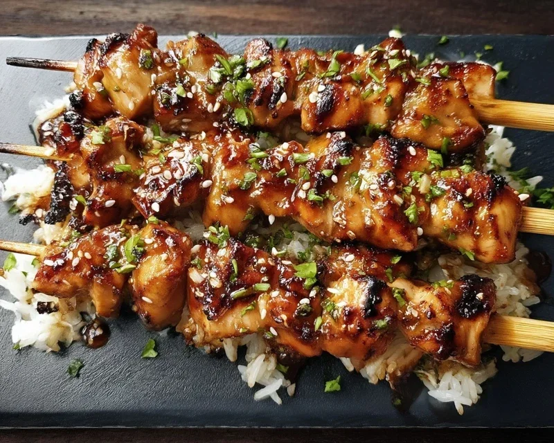 Grilled Honey Buffalo Chicken Thighs