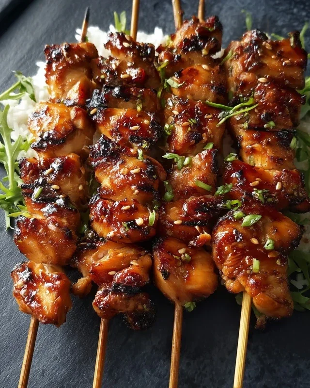 Grilled Honey Buffalo Chicken Thighs