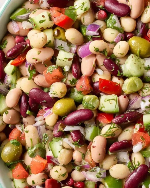 Mediterranean Bean Salad