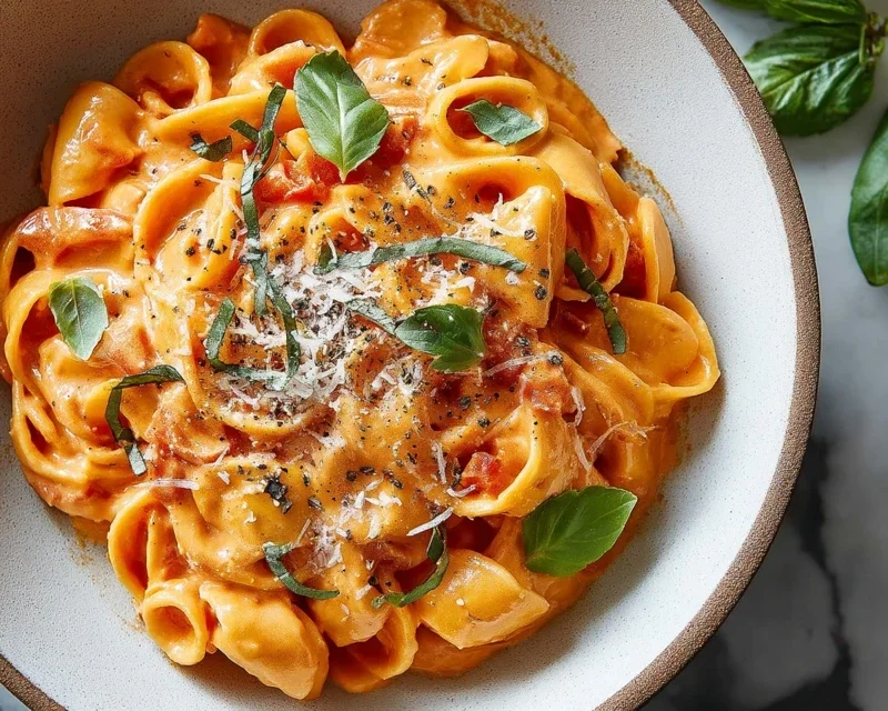 Easy One Pot Creamy Tomato Pasta