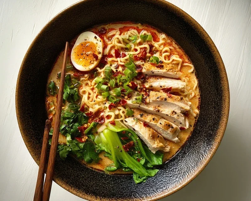 Marry Me Chicken Ramen
