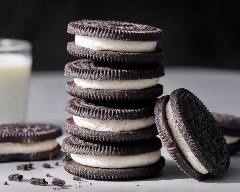 Homemade Oreo Cookies
