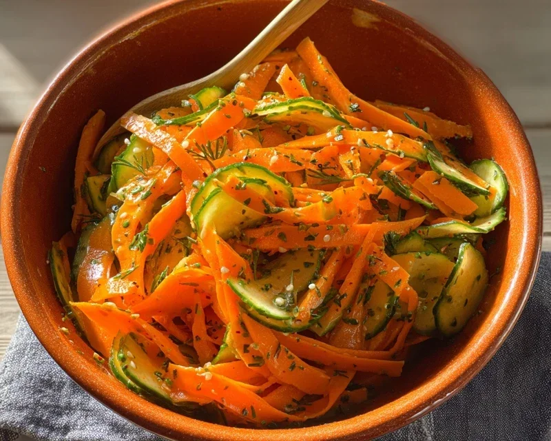 Cucumber Carrot Salad