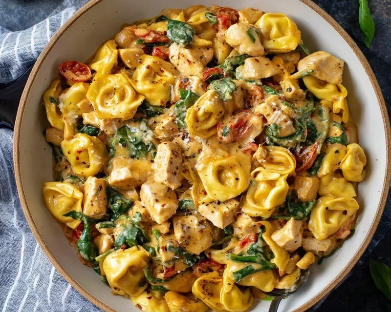 Marry Me Chicken Tortellini