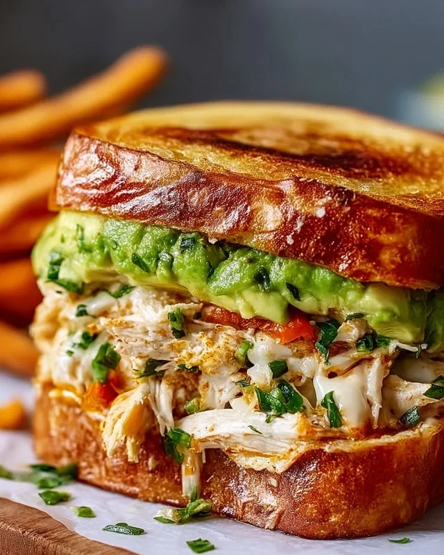 Chicken Avocado Melt Sandwich