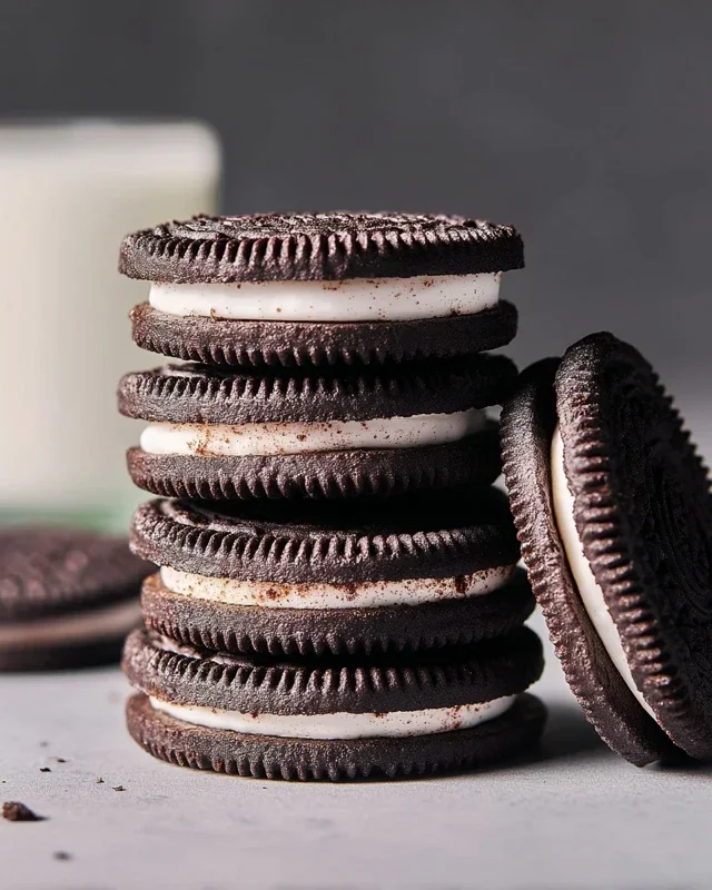 Homemade Oreo Cookies