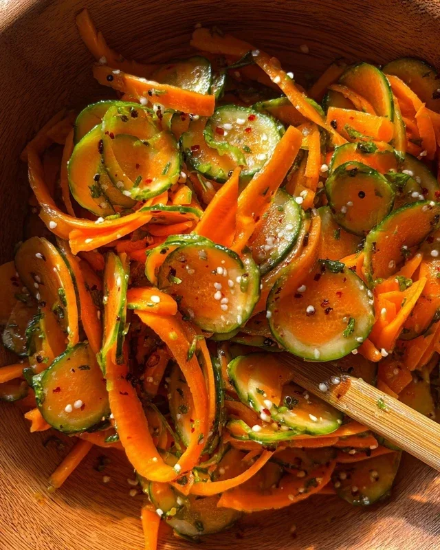 Cucumber Carrot Salad