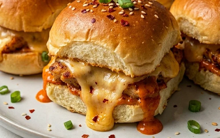 Cheesy Dynamite Chicken Buns