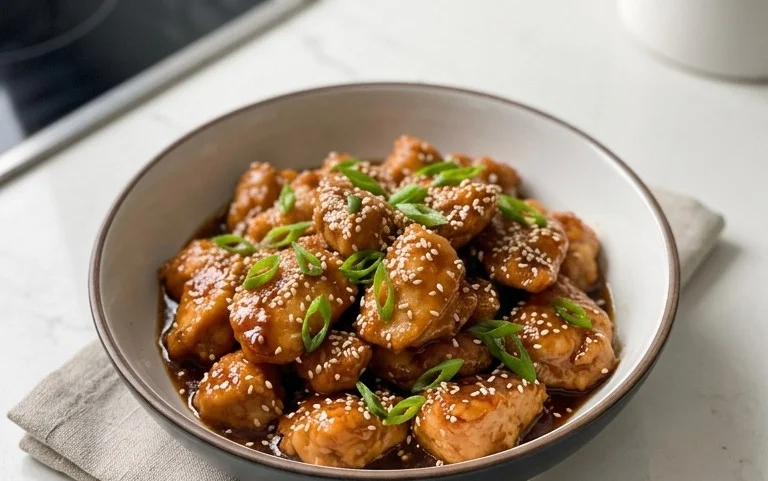 Healthy Sesame Chicken