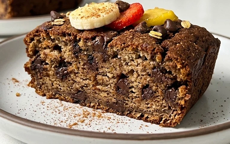 Healthy 5-Ingredient Flourless Banana Bread
