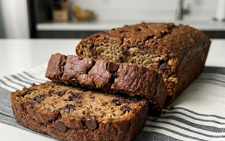 Healthy 5-Ingredient Flourless Banana Bread