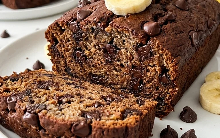 Easy Chocolate Chip Banana Bread