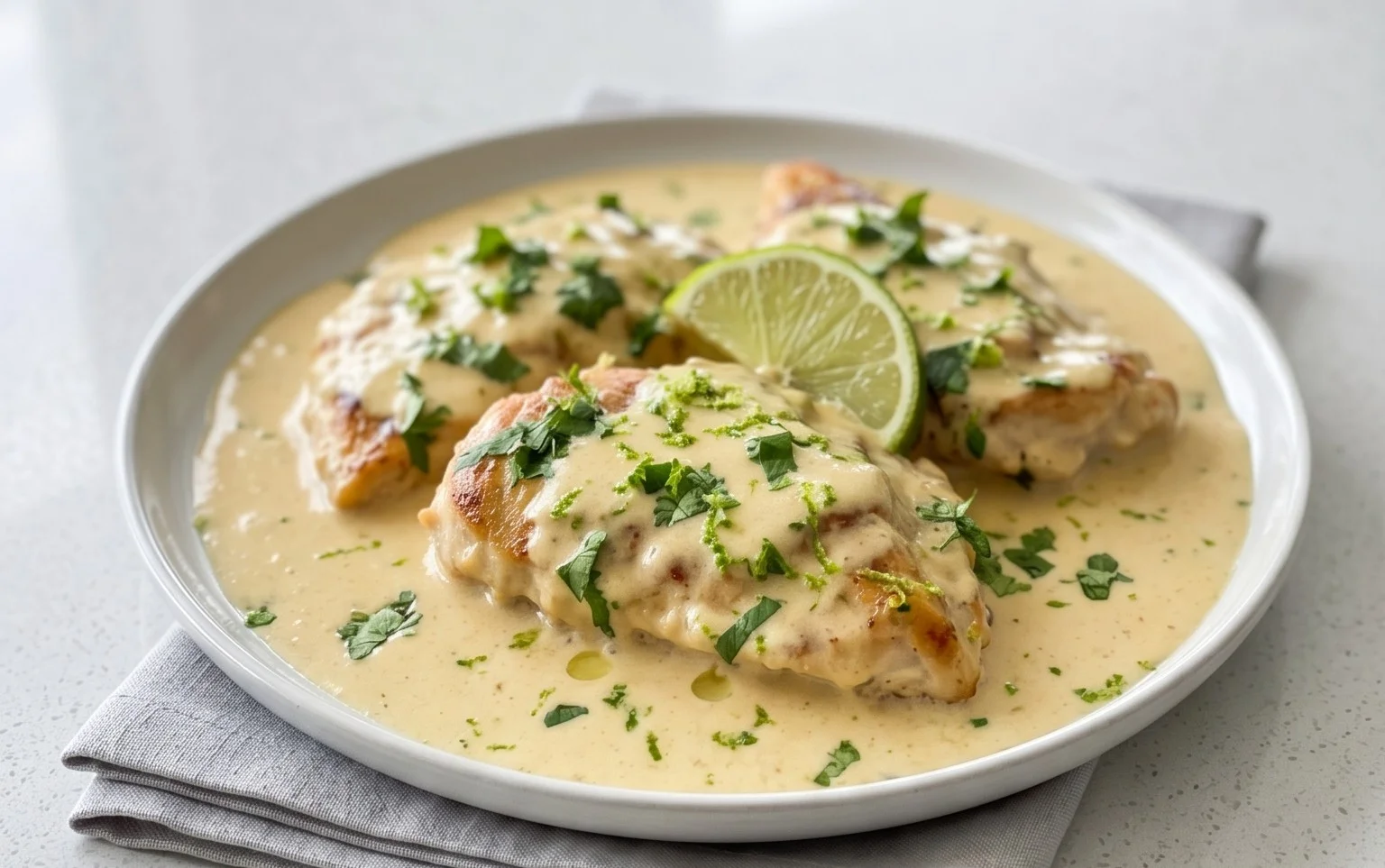 Creamy Coconut Lime Chicken