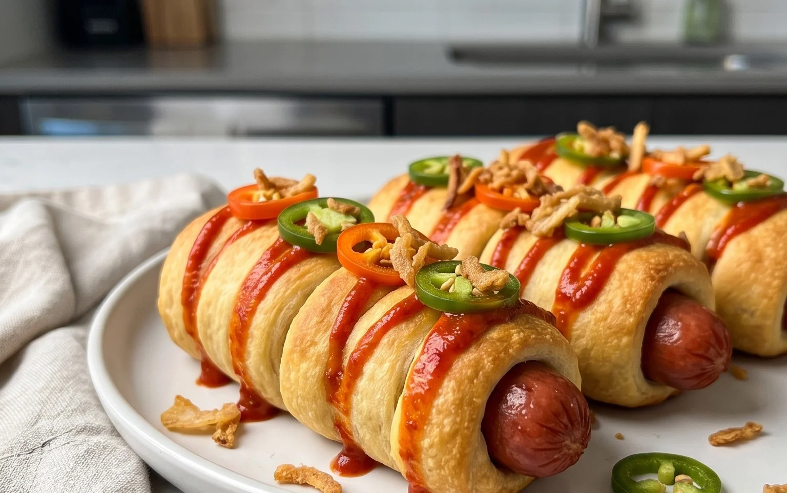 Flavorful Firecracker Hot Dogs